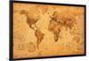World Map-null-Lamina Framed Poster
