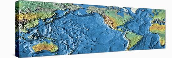 World Map-null-Stretched Canvas