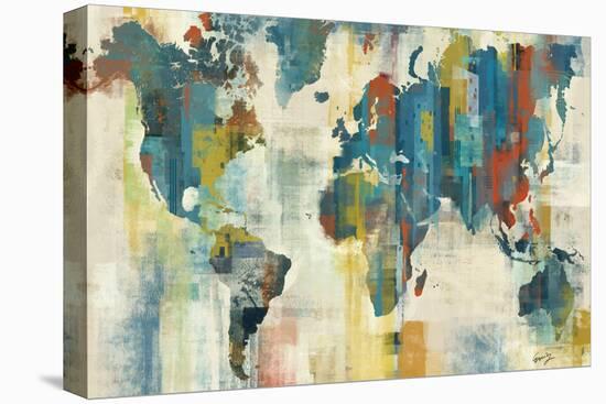 World Map-Eric Yang-Stretched Canvas