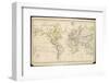 World Map-null-Framed Photographic Print