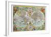 World Map-Petrus Plancius-Framed Art Print