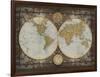 World Map-Elizabeth Medley-Framed Art Print