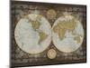 World Map-Elizabeth Medley-Mounted Art Print