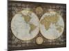 World Map-Elizabeth Medley-Mounted Art Print