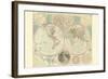 World Map-Carington Bowles-Framed Art Print