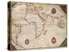 World Map-Giorgio Vasari-Stretched Canvas