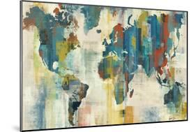 World Map-Eric Yang-Mounted Premium Giclee Print