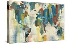 World Map-Eric Yang-Stretched Canvas