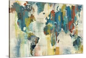 World Map-Eric Yang-Stretched Canvas