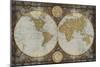 World Map-Elizabeth Medley-Mounted Premium Giclee Print