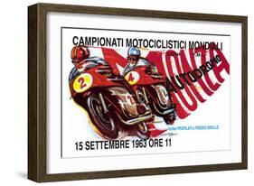 World Motorcycle Championship, 1963-null-Framed Art Print