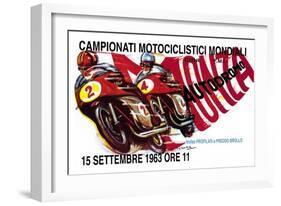 World Motorcycle Championship, 1963-null-Framed Art Print