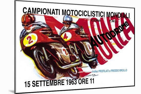 World Motorcycle Championship, 1963-null-Mounted Art Print