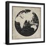 World News II-Elizabeth Medley-Framed Premium Giclee Print