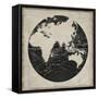 World News II-Elizabeth Medley-Framed Stretched Canvas