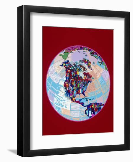 World No.1-Diana Ong-Framed Giclee Print