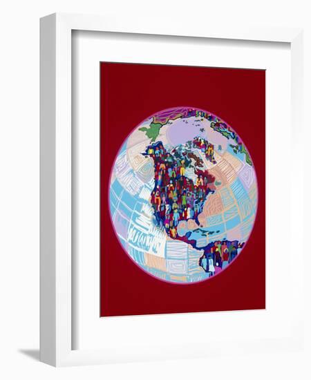 World No.1-Diana Ong-Framed Giclee Print