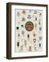 World of Coffee-Clara Wells-Framed Art Print