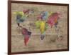 World of Colours - Vintage-Sandra Jacobs-Framed Giclee Print