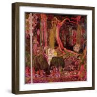 World of Youth,1892 Canvas.-Jan Toorop-Framed Giclee Print