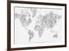 World on a String Neutral-Piper Rhue-Framed Art Print