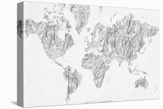 World on a String Neutral-Piper Rhue-Stretched Canvas