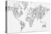 World on a String Neutral-Piper Rhue-Stretched Canvas