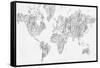 World on a String Neutral-Piper Rhue-Framed Stretched Canvas