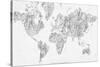 World on a String Neutral-Piper Rhue-Stretched Canvas