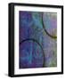 World Order I Abstract-Ricki Mountain-Framed Art Print