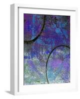 World Order II Abstract-Ricki Mountain-Framed Art Print