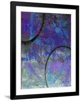 World Order II Abstract-Ricki Mountain-Framed Art Print