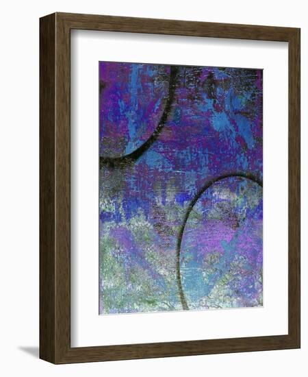 World Order II Abstract-Ricki Mountain-Framed Art Print