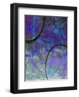 World Order II Abstract-Ricki Mountain-Framed Art Print