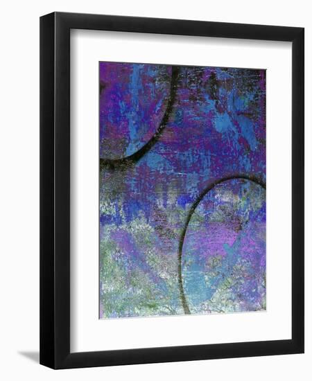 World Order II Abstract-Ricki Mountain-Framed Art Print