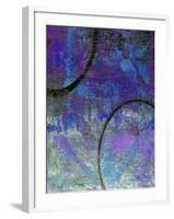 World Order II Abstract-Ricki Mountain-Framed Art Print