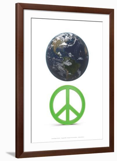 World Peace-Gerard Aflague Collection-Framed Art Print