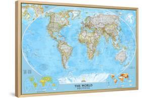 World Political Map-null-Framed Poster