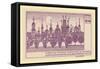 World Postage Stamp Exhibition, Prague, 1968-null-Framed Stretched Canvas