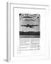 World Record with 4 Engine Boeings-null-Framed Art Print