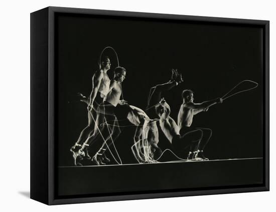 World's Champion Rope Skipper-Gjon Mili-Framed Stretched Canvas