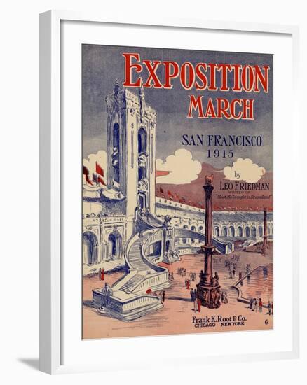 World's Fair: 1915 Panama-Pacific International Exposition, National Museum of American History-null-Framed Art Print