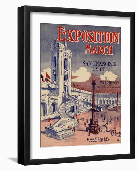 World's Fair: 1915 Panama-Pacific International Exposition, National Museum of American History-null-Framed Art Print