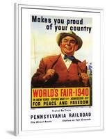 World's Fair 1940-null-Framed Premium Giclee Print