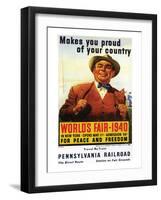 World's Fair 1940-null-Framed Art Print