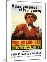 World's Fair 1940-null-Mounted Art Print