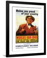 World's Fair 1940-null-Framed Art Print