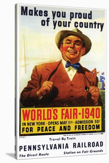 World's Fair 1940-null-Stretched Canvas