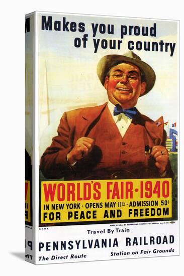 World's Fair 1940-null-Stretched Canvas