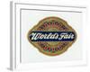 World's Fair Brand Cigar Box Label-Lantern Press-Framed Art Print